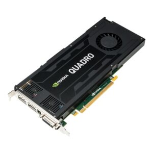Placa de Vídeo NVIDIA Quadro K4200 4GB GDDR5 PCIe x16 2x DisplayPort + DVI-D Perfil Alto Workstation