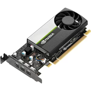 Placa de Vídeo NVIDIA Quadro T400 4GB GDDR6 PCIe x16 3x Mini DisplayPort Low Profile Profissional