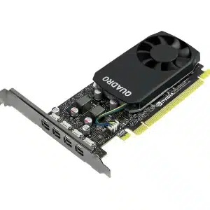 Placa de Vídeo NVIDIA Quadro P1000 4GB GDDR5 PCIe x16 4x Mini DisplayPort Perfil Alto Workstation